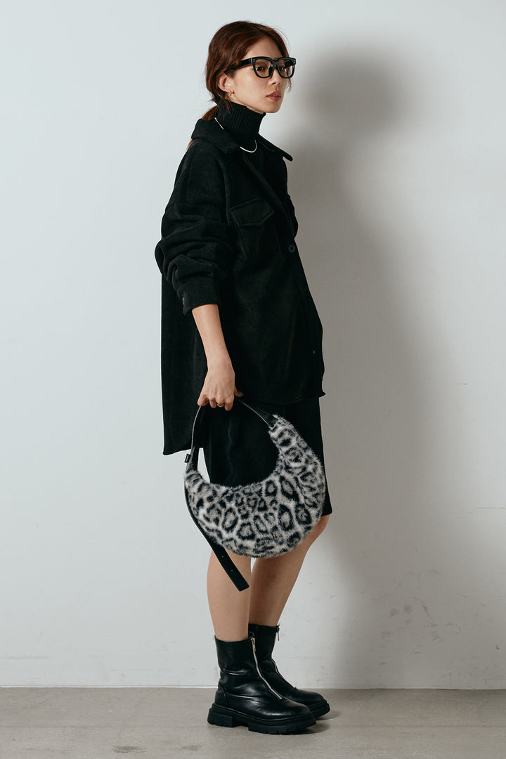 [SET]襟付きコーデュロイポケットシャツ+リブニットシームレスタートルプルオーバー+リラックスコーデュロイハーフパンツ(3set)