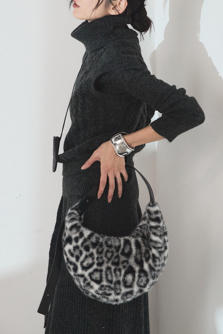 [SET]3ピースハイネックニットベストSETUP