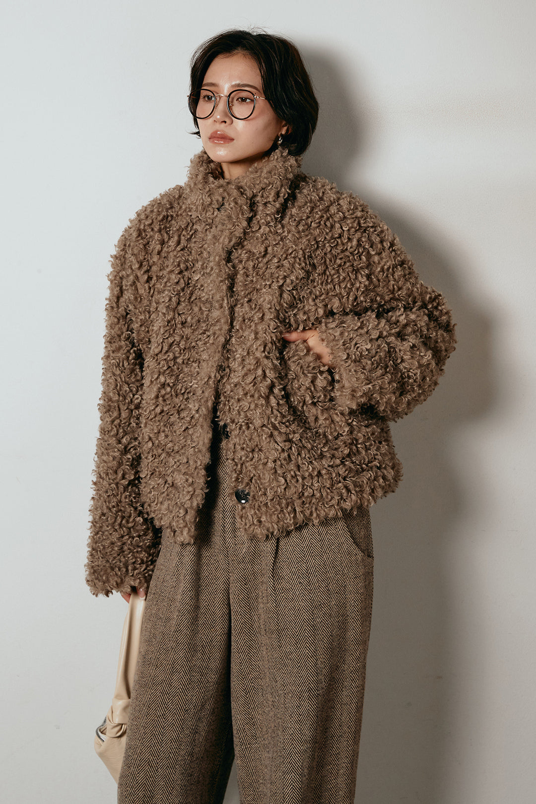 プードルファーミドルジャケット