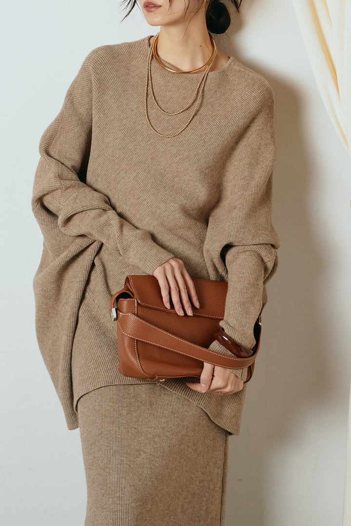 [SET]ドルマンニットスカートSETUP