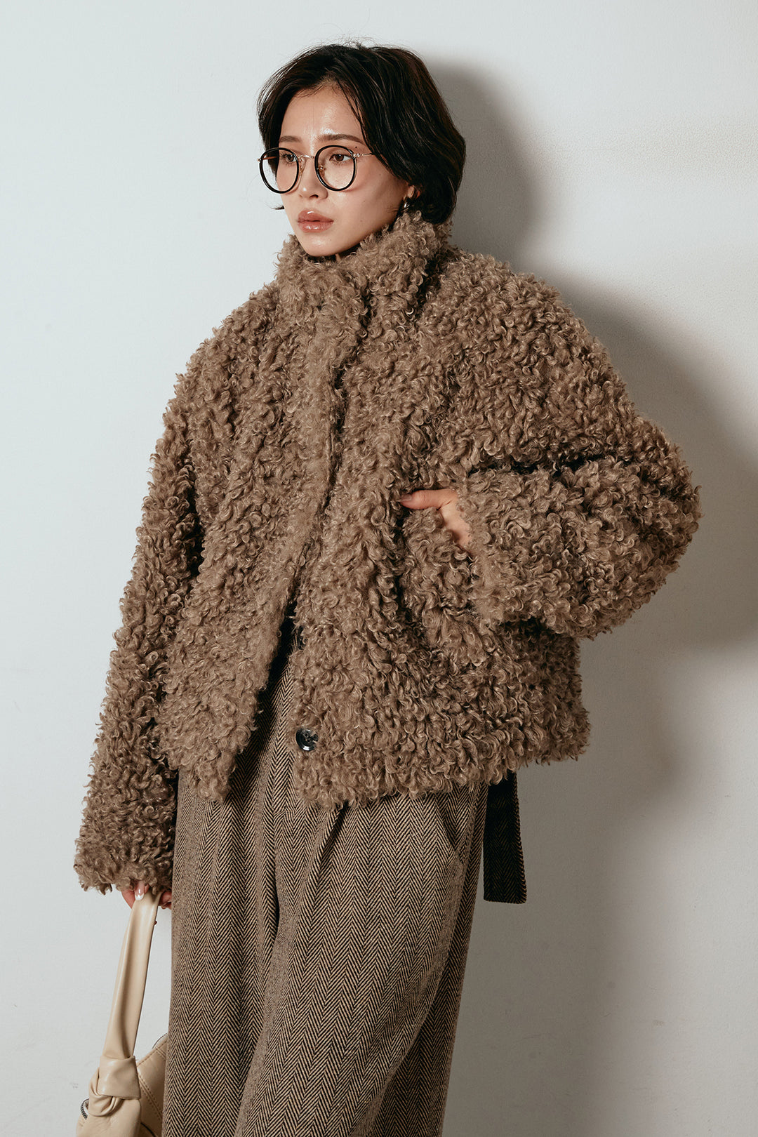 プードルファーミドルジャケット