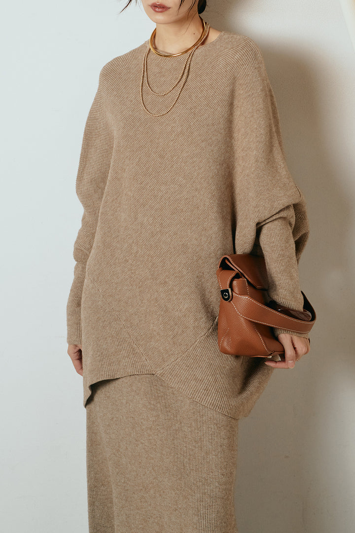 [SET]ドルマンニットスカートSETUP