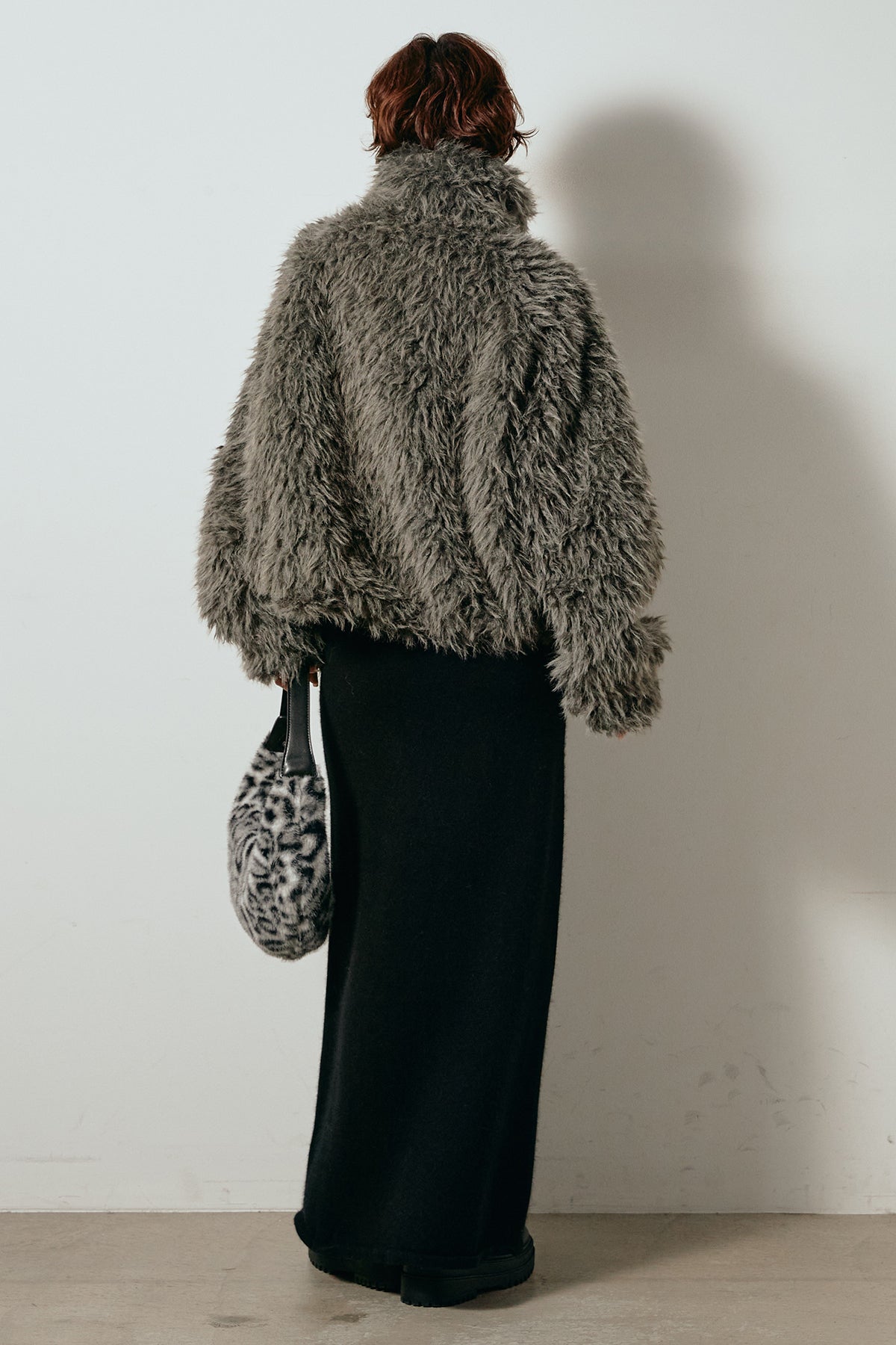 ミックスシープファースタンドブルゾン – ESICA