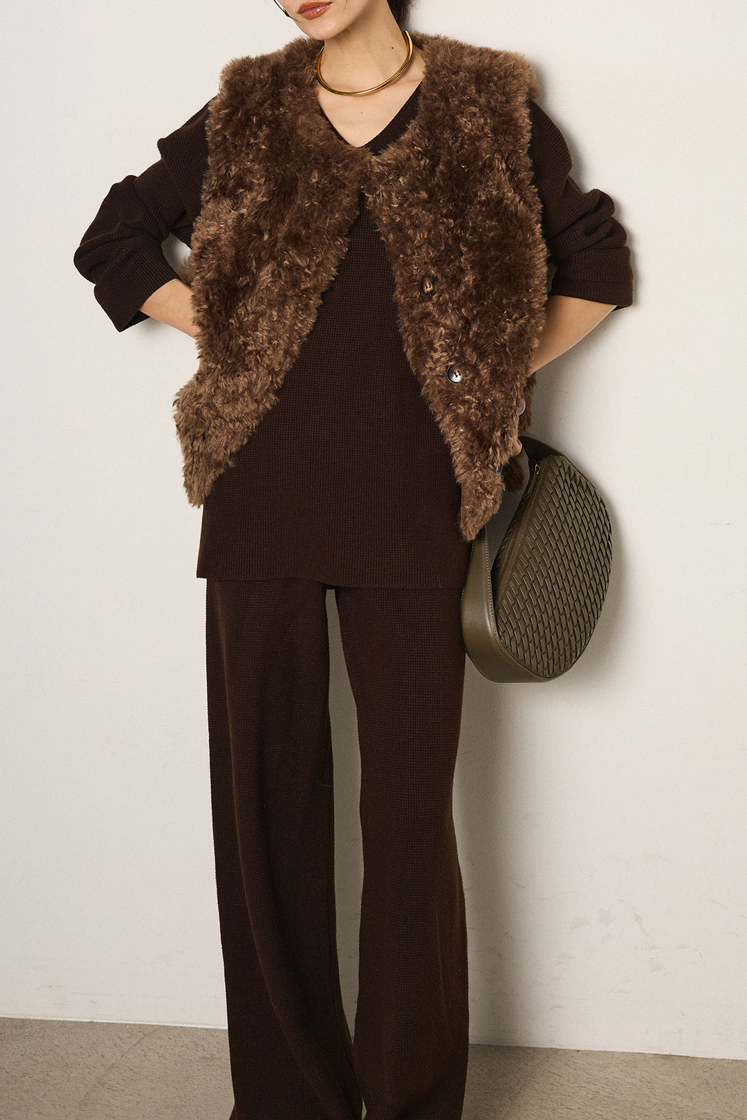 [SET]リラックスワッフルニットSETUP