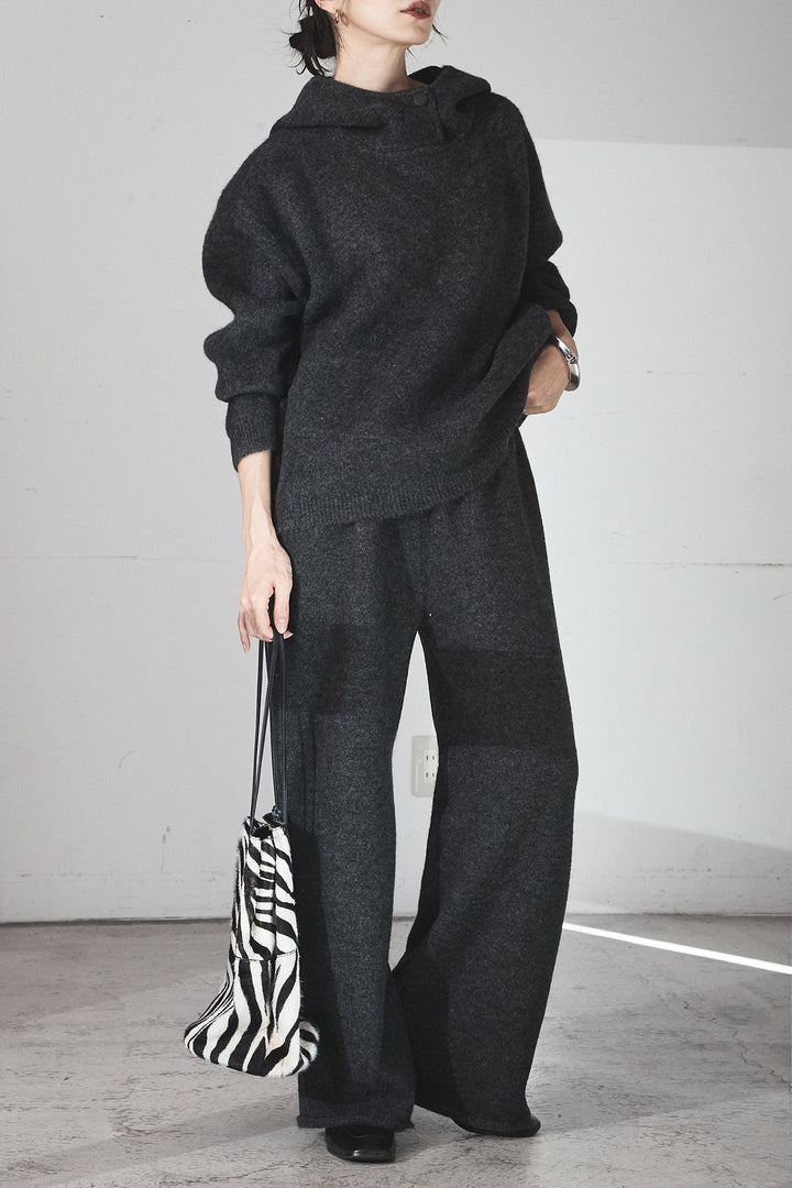 [SET]ハイネックニットフーディーSETUP