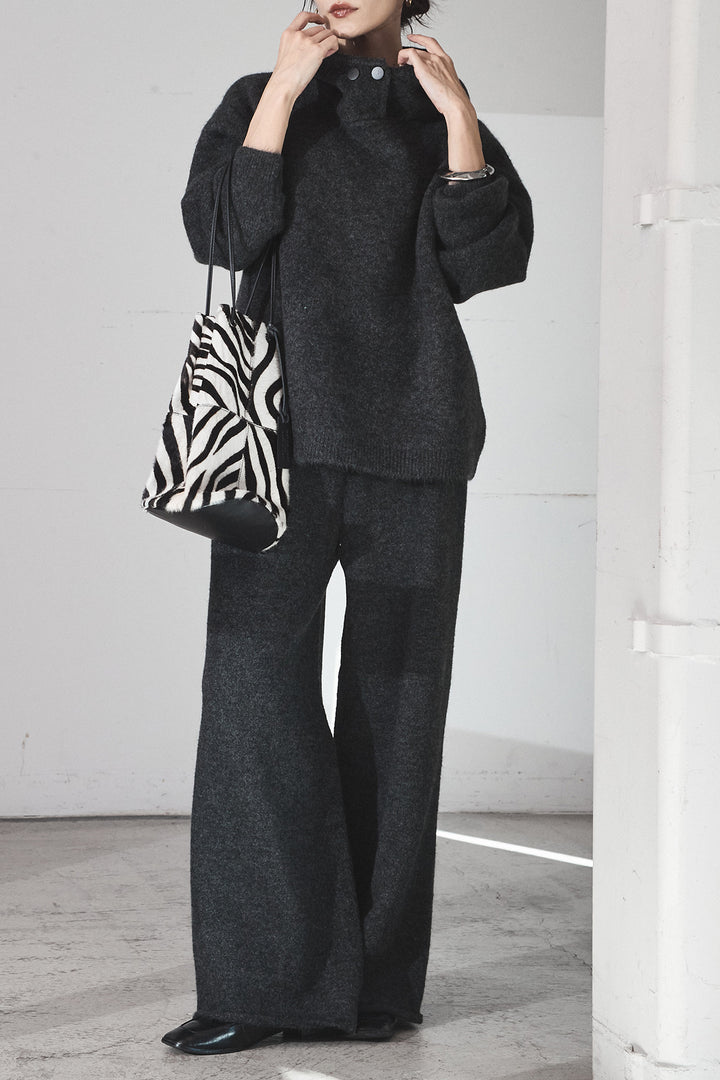 [SET]ハイネックニットフーディーSETUP