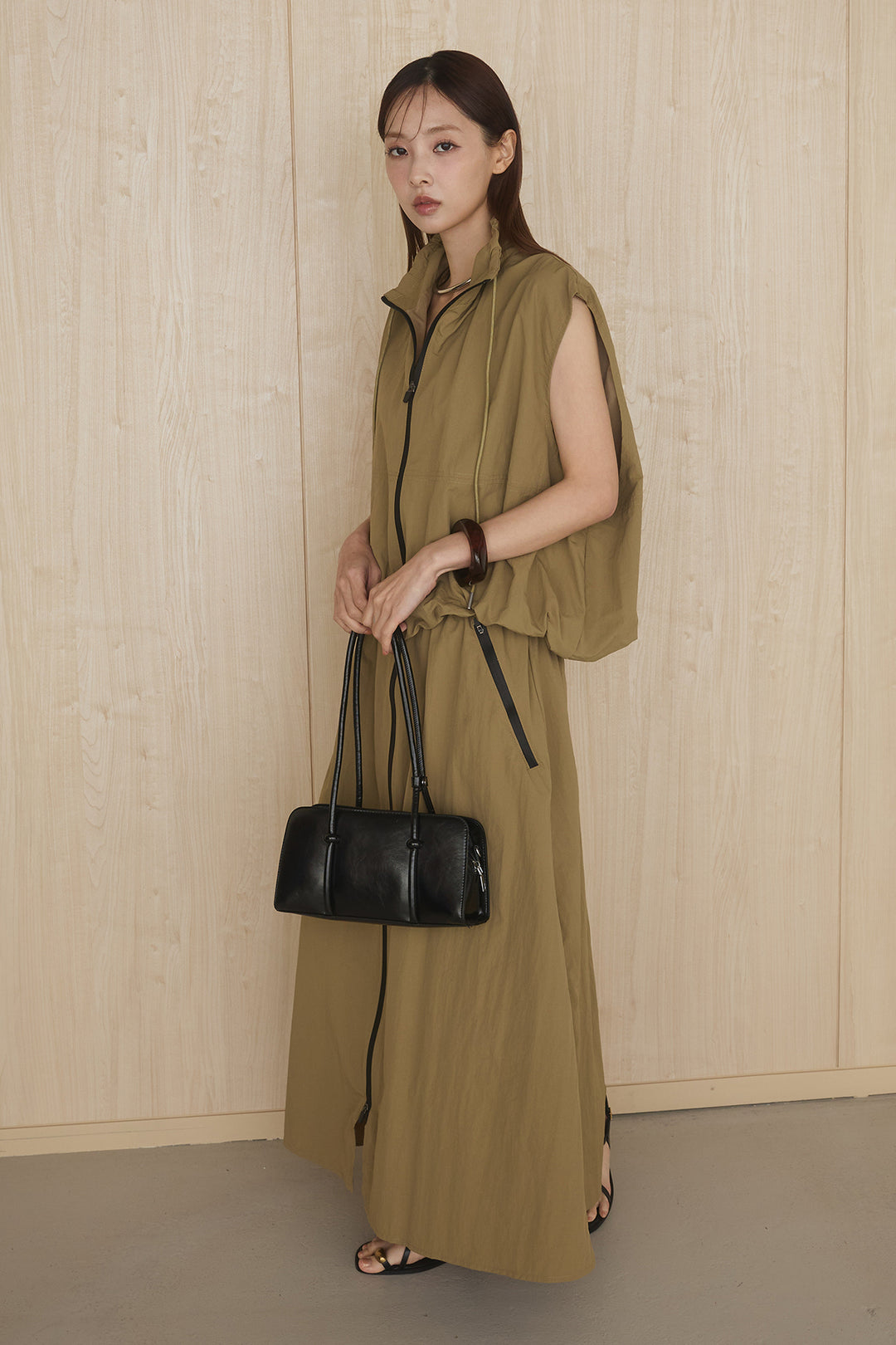 [SET]センタートリムベストスカートSETUP