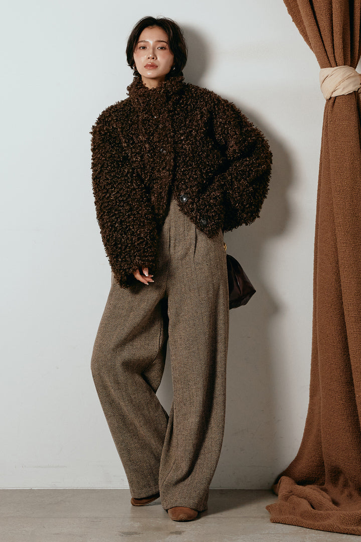 プードルファーミドルジャケット