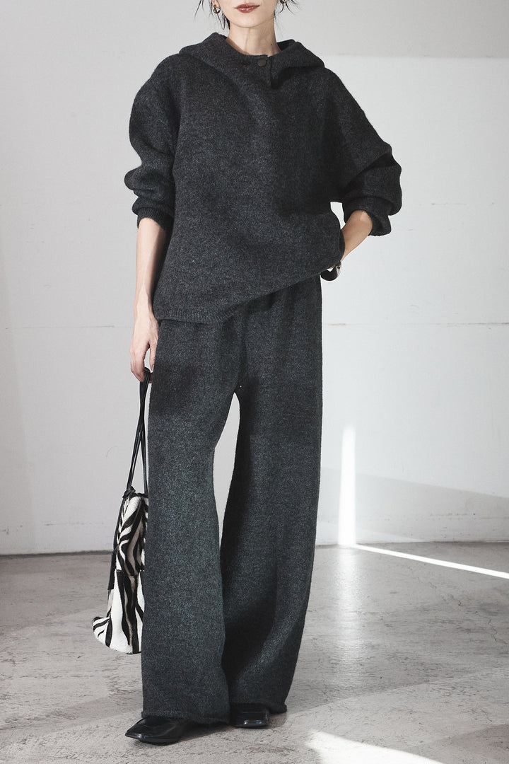 [SET]ハイネックニットフーディーSETUP