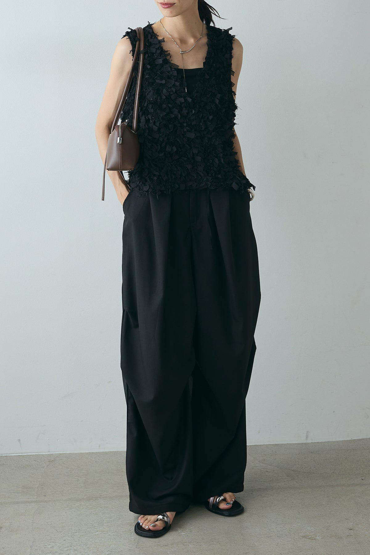 セシカブルー　カジュアルパンツ PANTS – ESICA