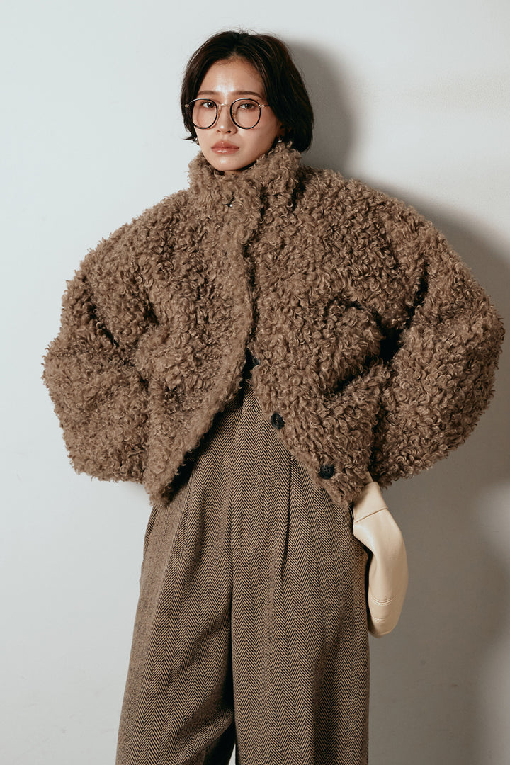 プードルファーミドルジャケット