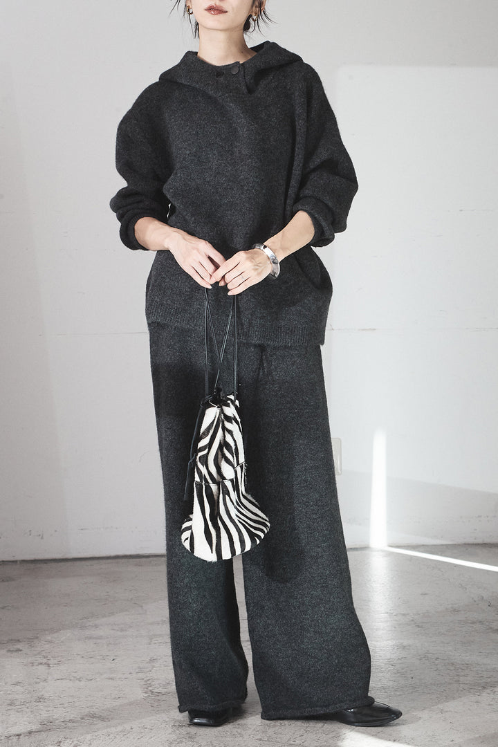 [SET]ハイネックニットフーディーSETUP