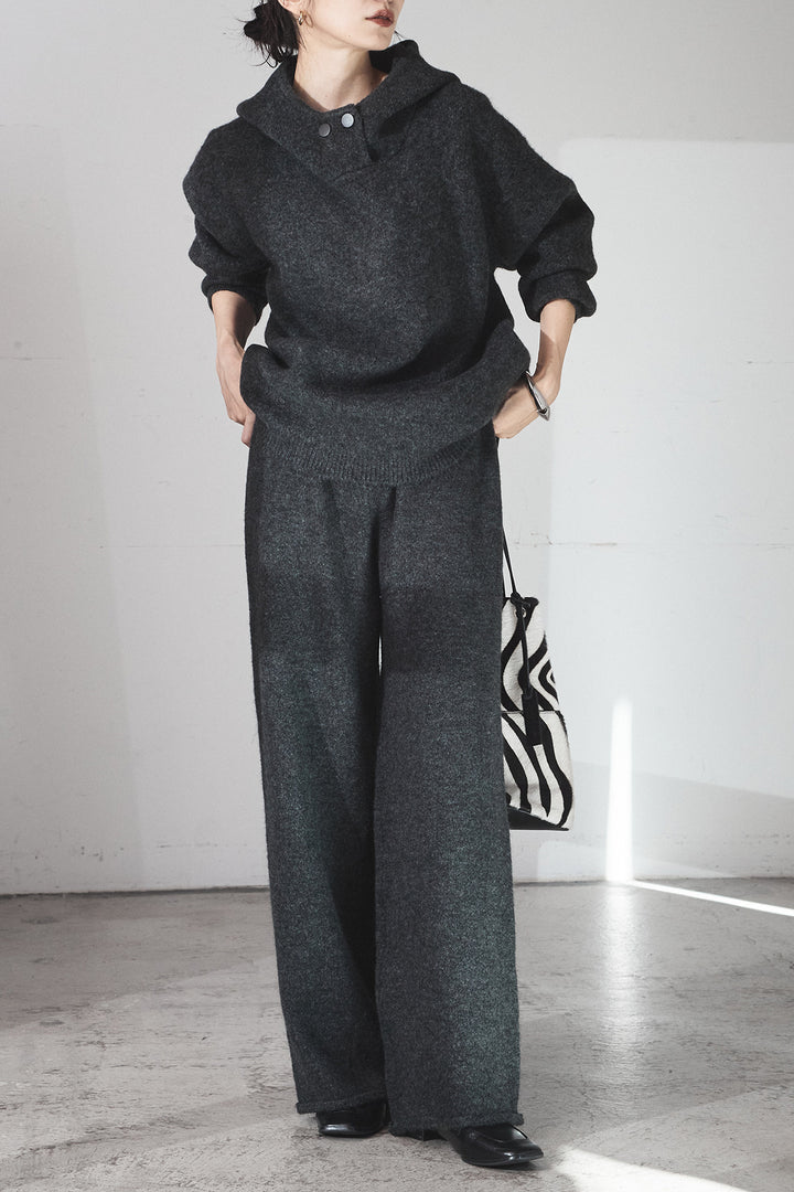 [SET]ハイネックニットフーディーSETUP