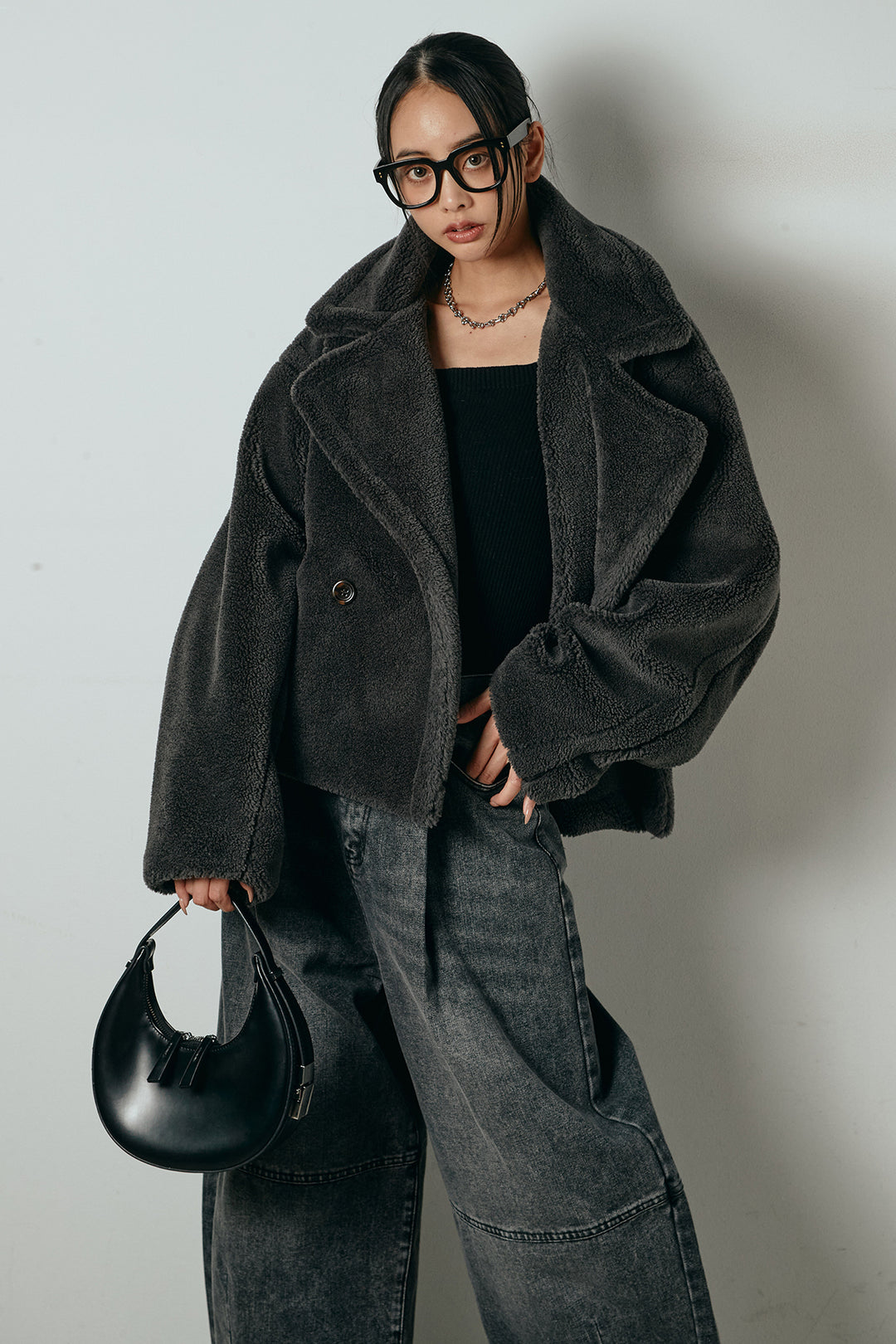 【1月上旬発送】テディボアショートジャケット