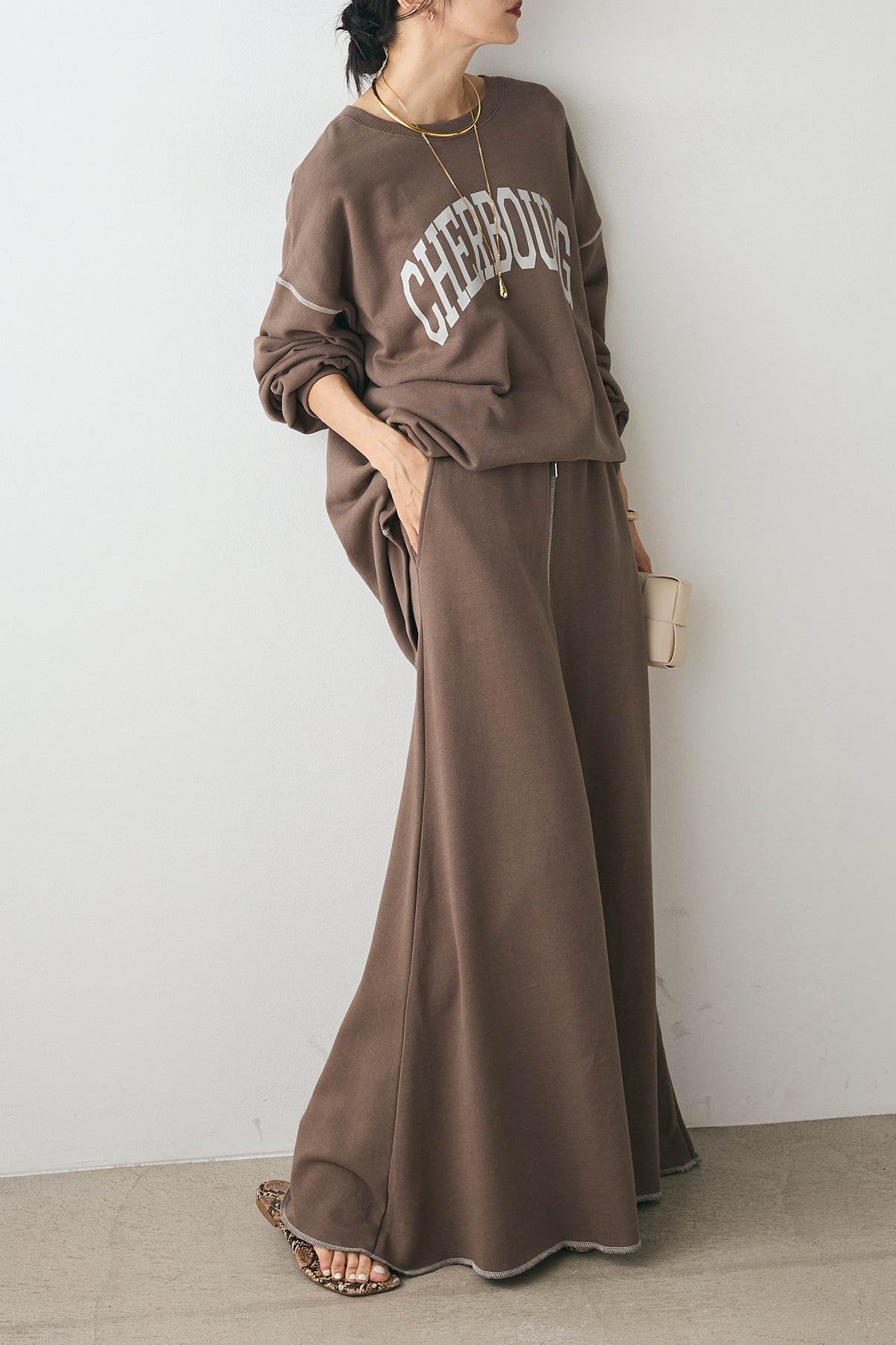 elu. エル　リバーシブルスカート　S SLY | LACE UP ATHLEISURE スカート (スカート(ロング) ) |SHEL