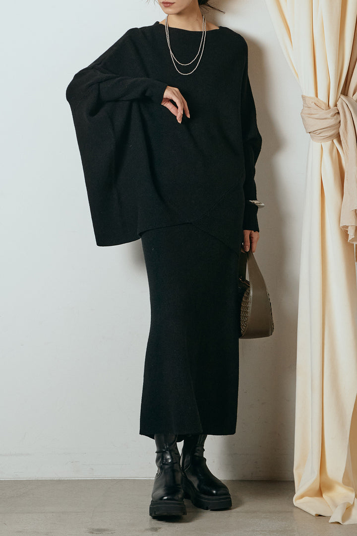 [SET]ドルマンニットスカートSETUP