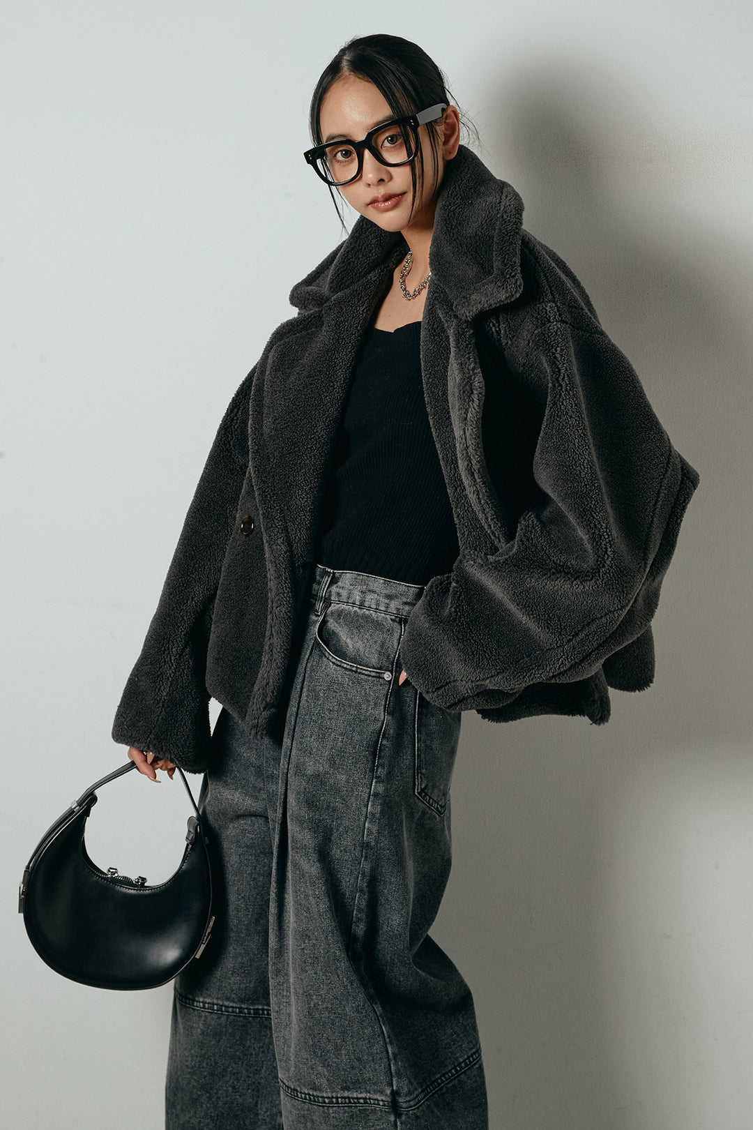 【1月上旬発送】テディボアショートジャケット