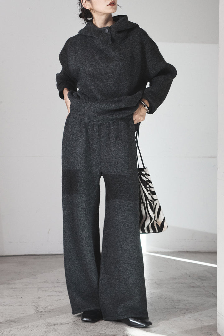 [SET]ハイネックニットフーディーSETUP