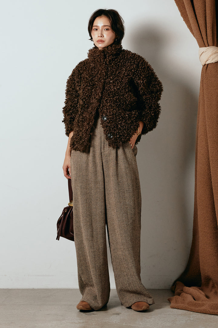 プードルファーミドルジャケット