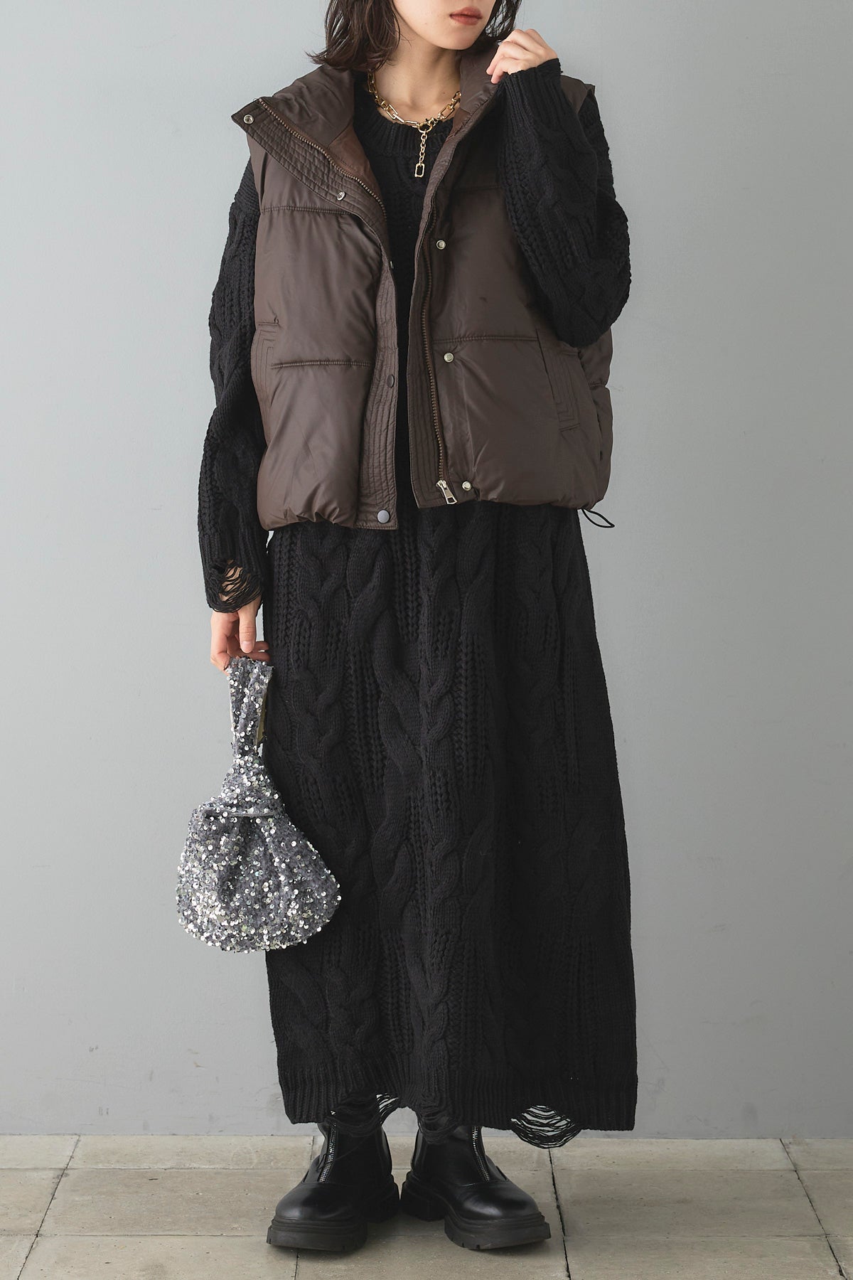 【関税込み】rag & bone トープ Erica パファーベスト パファーベスト – ESICA