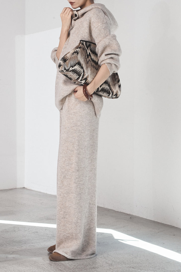 [SET]ハイネックニットフーディーSETUP