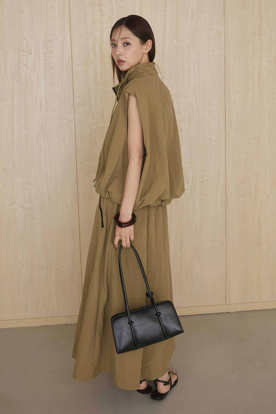 [SET]センタートリムベストスカートSETUP