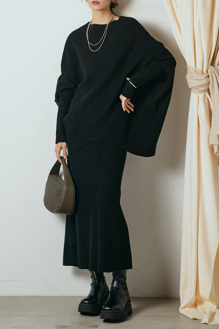 [SET]ドルマンニットスカートSETUP