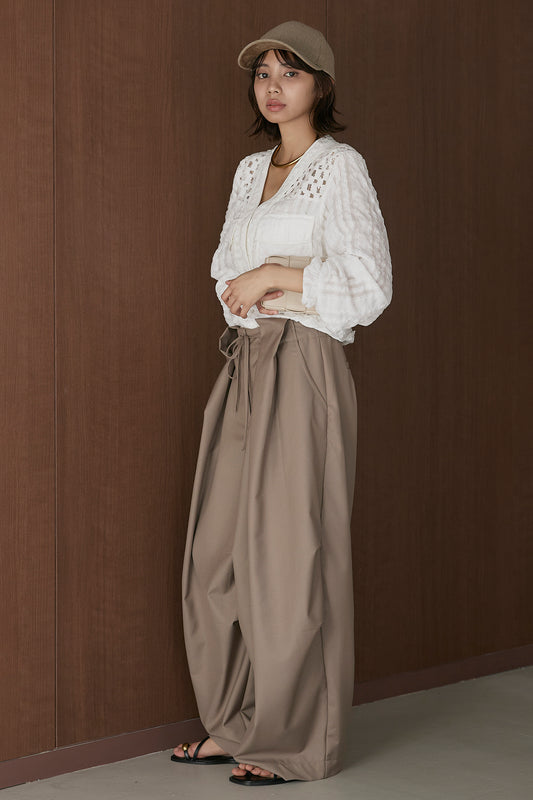 【着回しセット】[SET]異素材切替シアーメッシュカーディガン+異素材切替シアーメッシュカーディガン(2set)