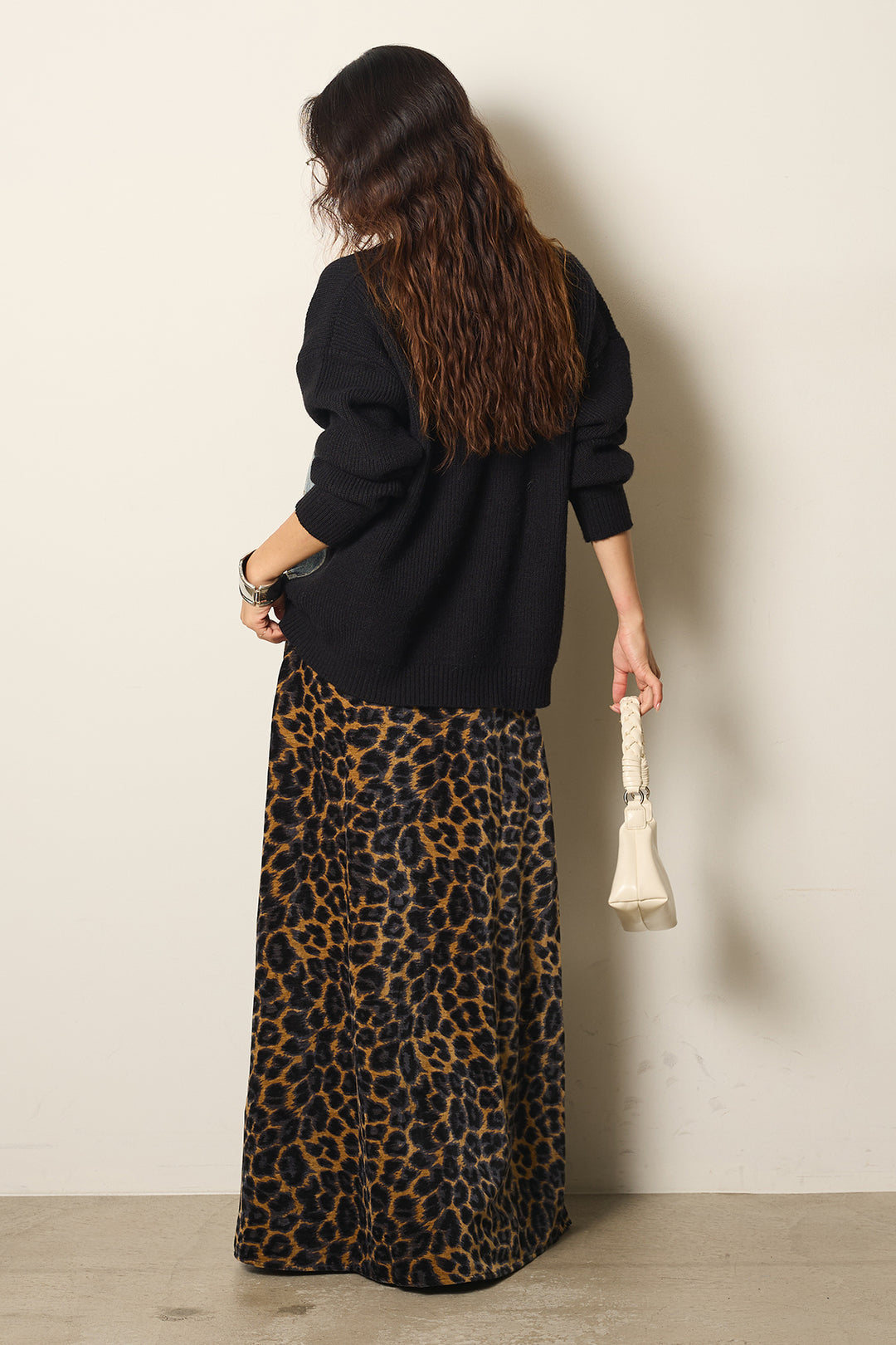 【即納】デニムポケットジップニットカーディガン