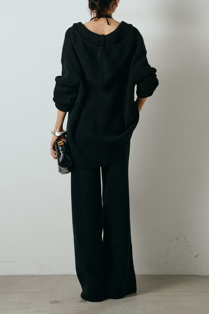 [SET]ホルターネックケーブルニットSETUP