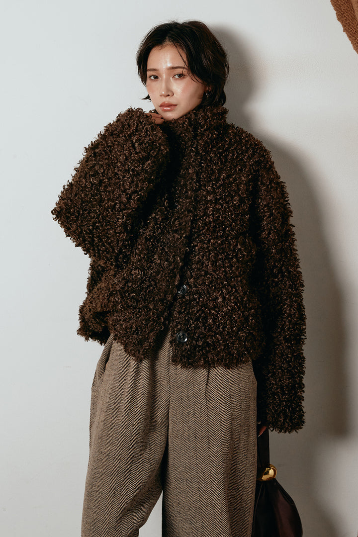 プードルファーミドルジャケット