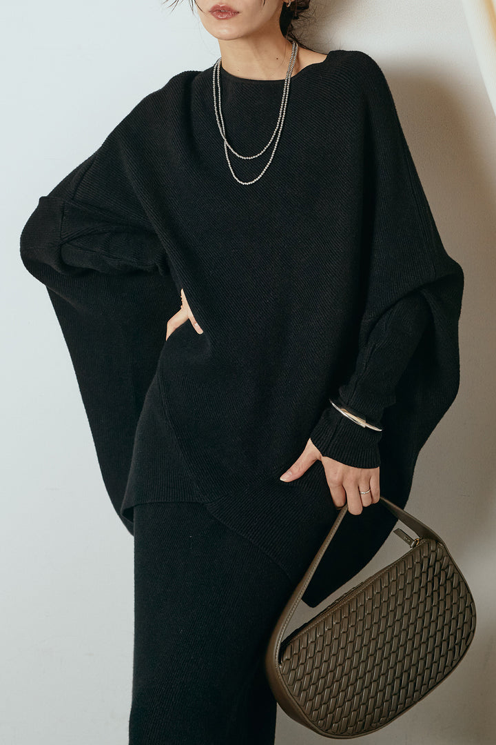 [SET]ドルマンニットスカートSETUP