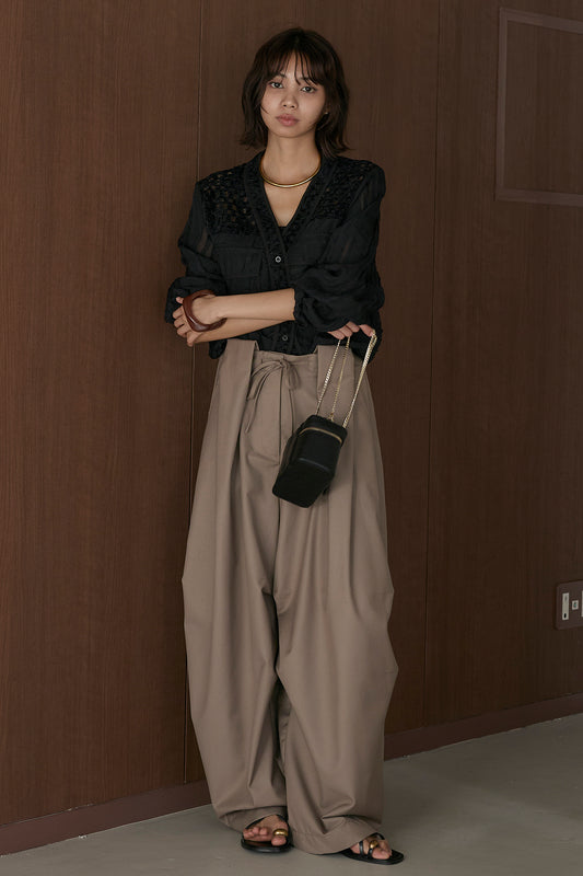 【着回しセット】[SET]異素材切替シアーメッシュカーディガン+異素材切替シアーメッシュカーディガン(2set)