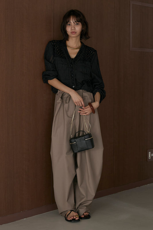 【着回しセット】[SET]異素材切替シアーメッシュカーディガン+異素材切替シアーメッシュカーディガン(2set)