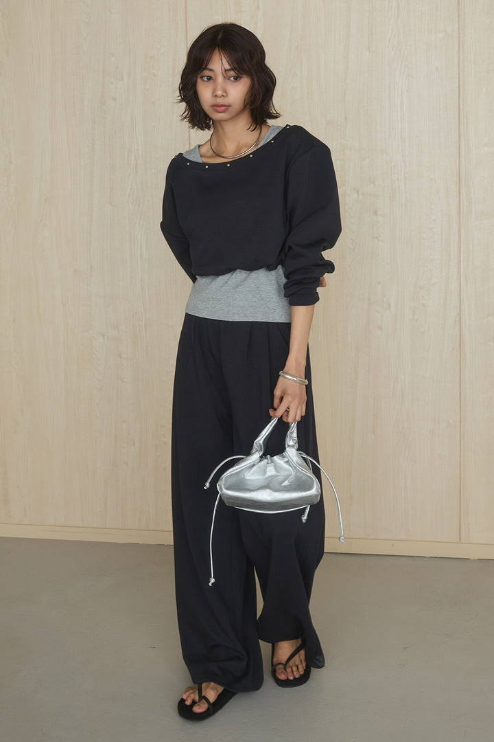 [SET]レイヤード見えスウェットSETUP