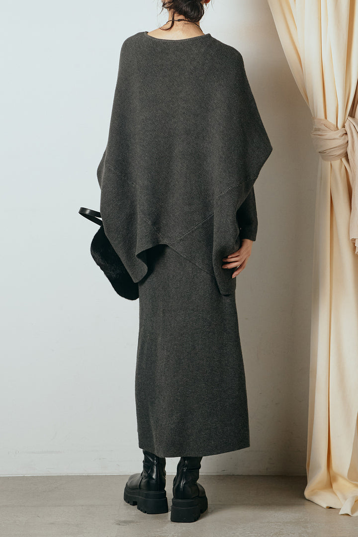 [SET]ドルマンニットスカートSETUP