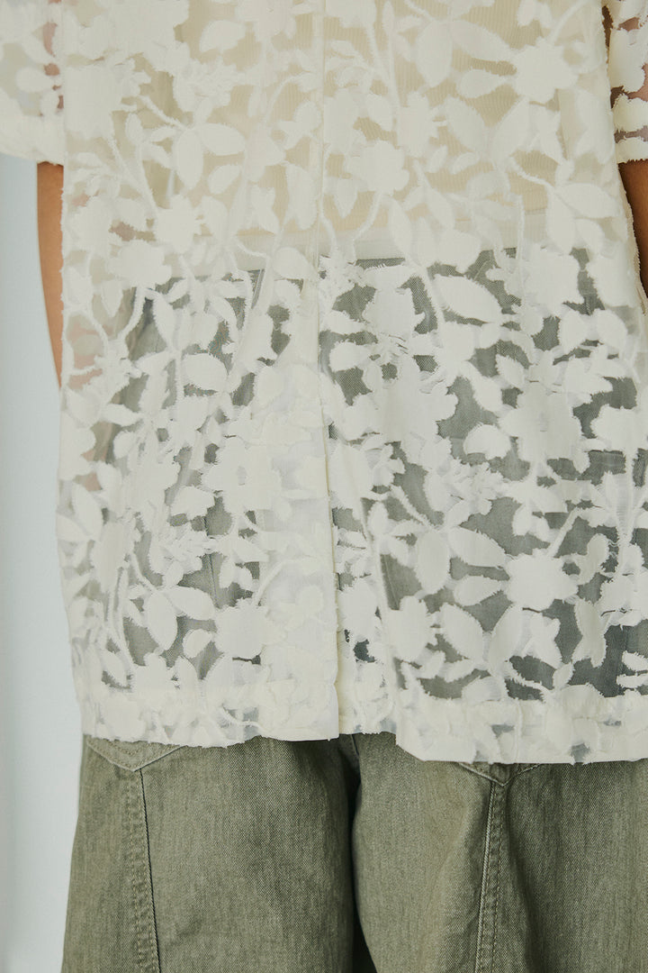 [SET]シアージャガードハーフスリーブテーラードジャケット+配色ショルダーデニムサロペットスカート(2set)