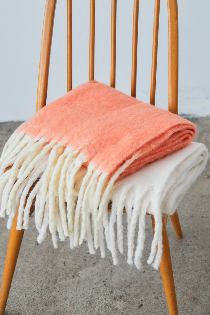 【即納】フェイクウールメランジ大判ストール