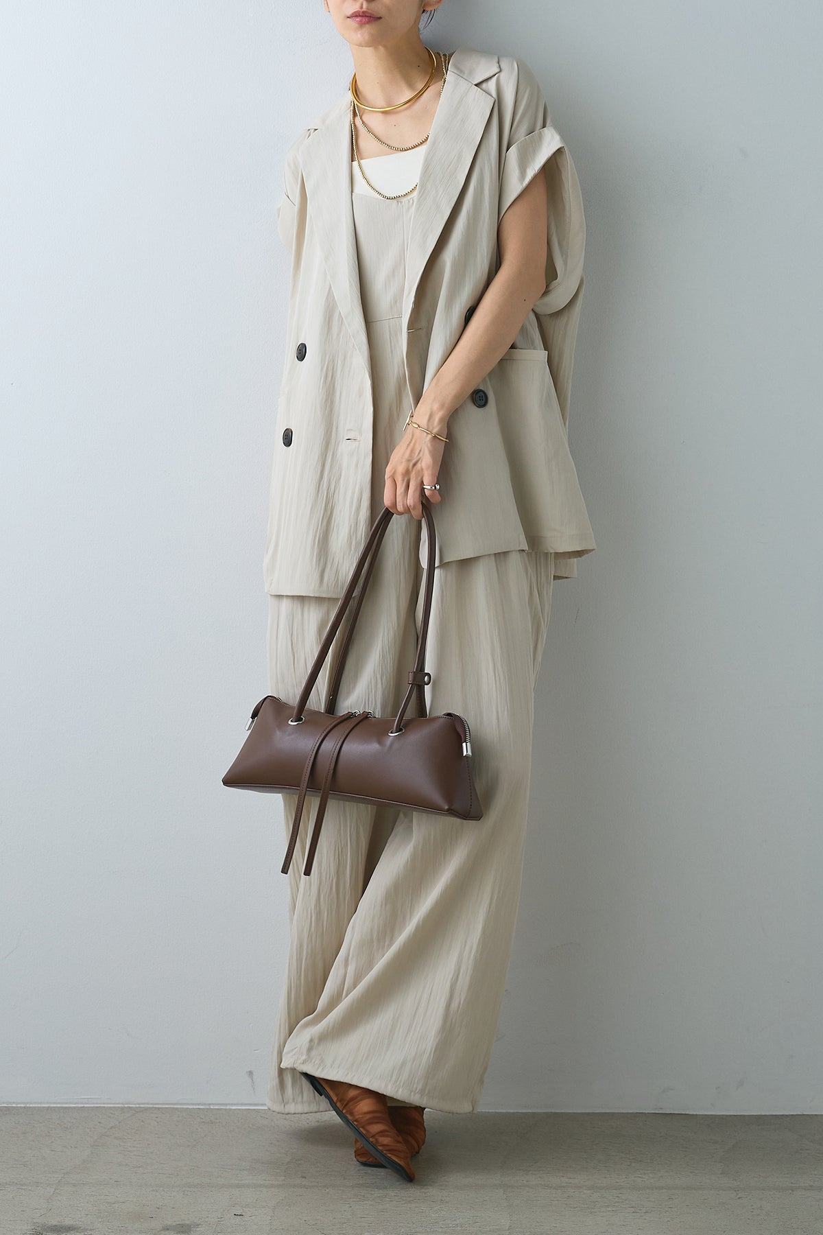 ぴのき　リネンサロペット ぴのき リネンサロペット ぴのき リネンサロペット