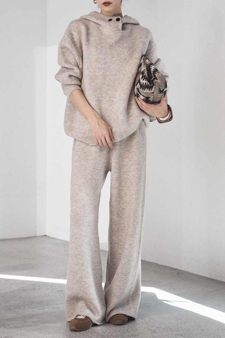 [SET]ハイネックニットフーディーSETUP