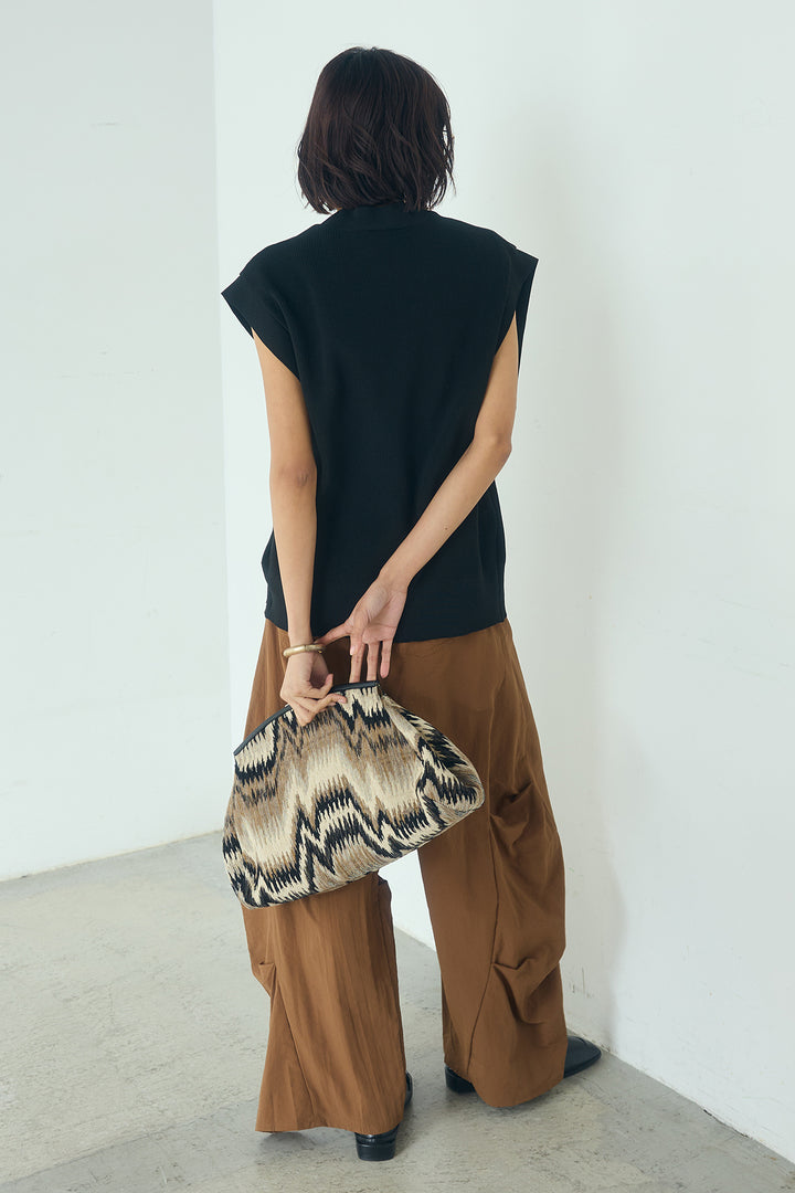 [SET]ポリウーリーメタルボタンベスト+ドライタフタタックバレルパンツ(2set)