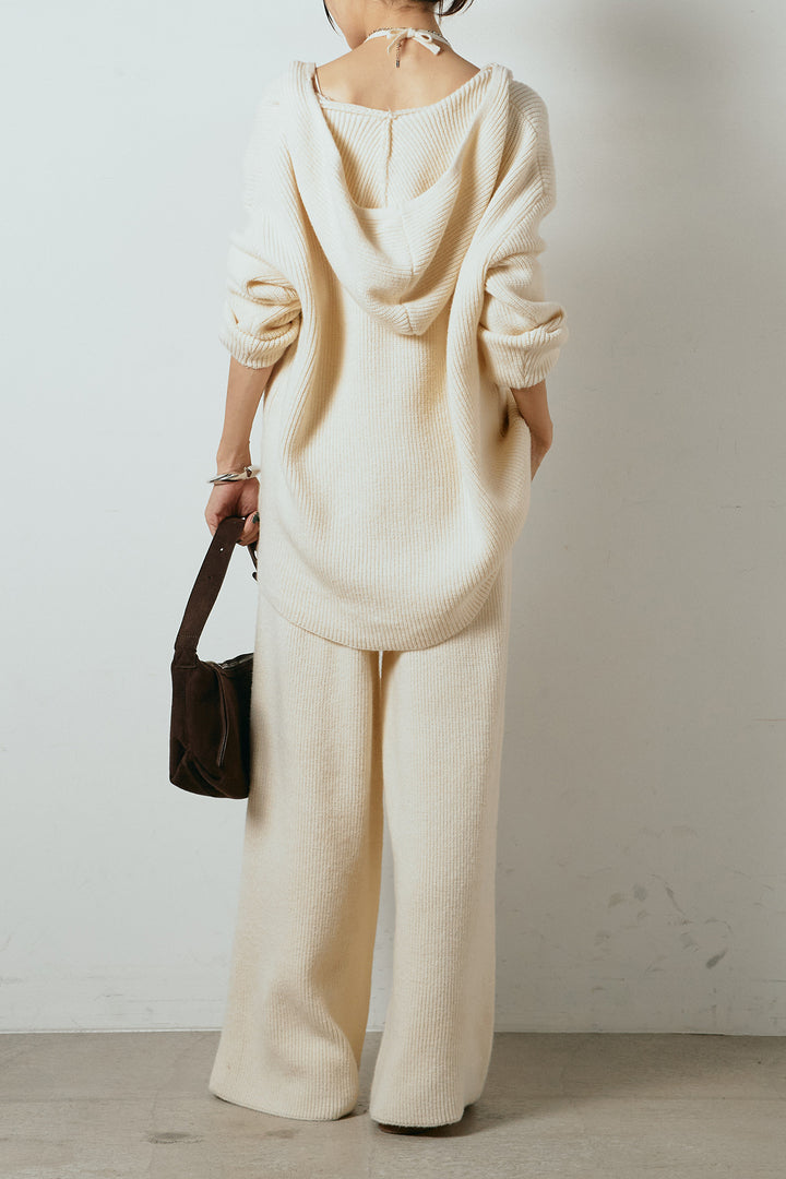 [SET]ホルターネックケーブルニットSETUP