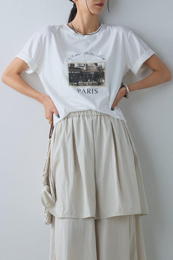 PARISフォトTシャツ