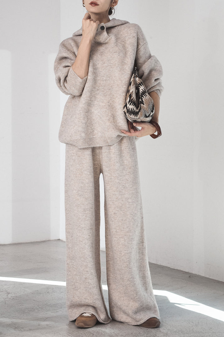 [SET]ハイネックニットフーディーSETUP