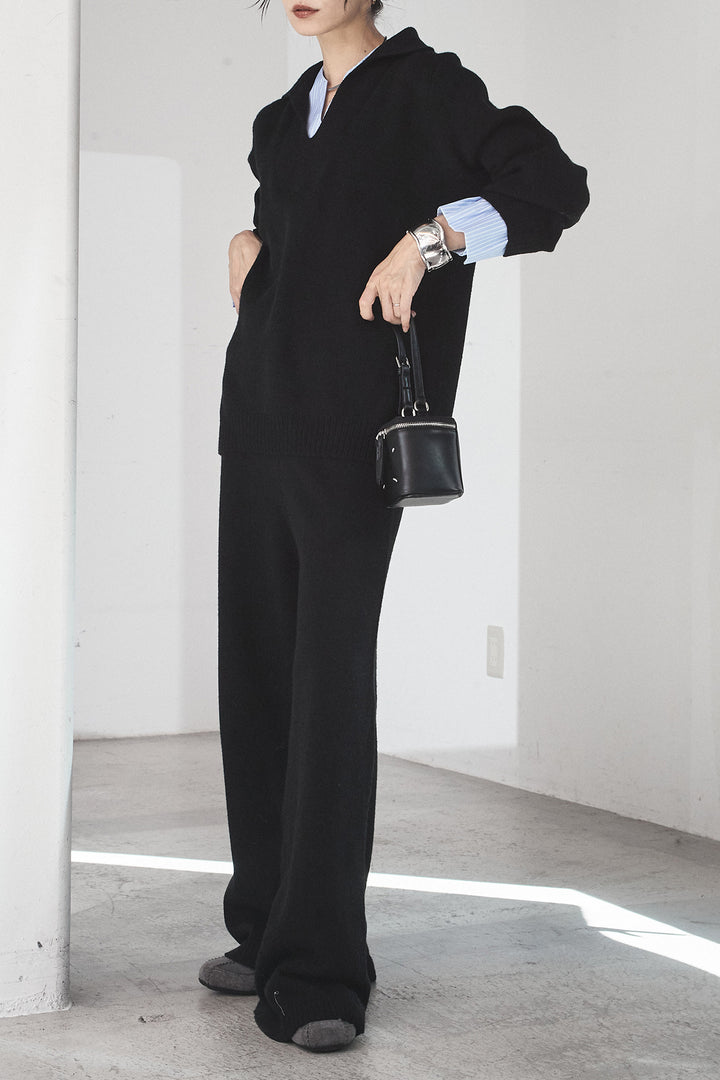 【着回しセット】[SET]ストライプドッキングニットポロSETUP+ストライプドッキングニットポロSETUP(2set)