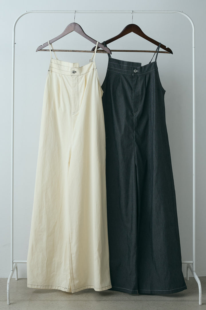 【着回しセット】デニムベアトップサロペット+デニムベアトップサロペット(2set)