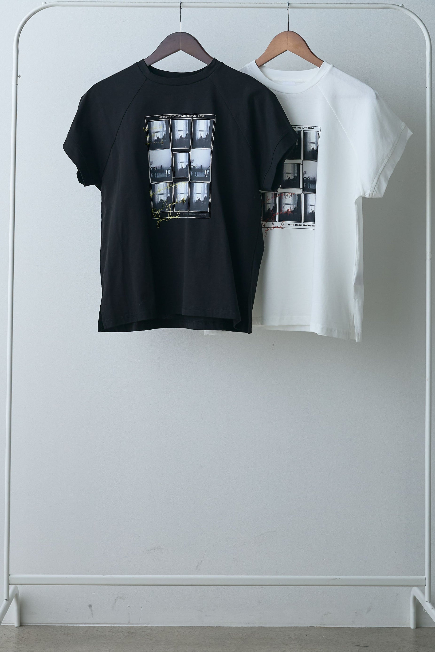 着回しセット】フォトプリントラグランTシャツ+フォトプリント