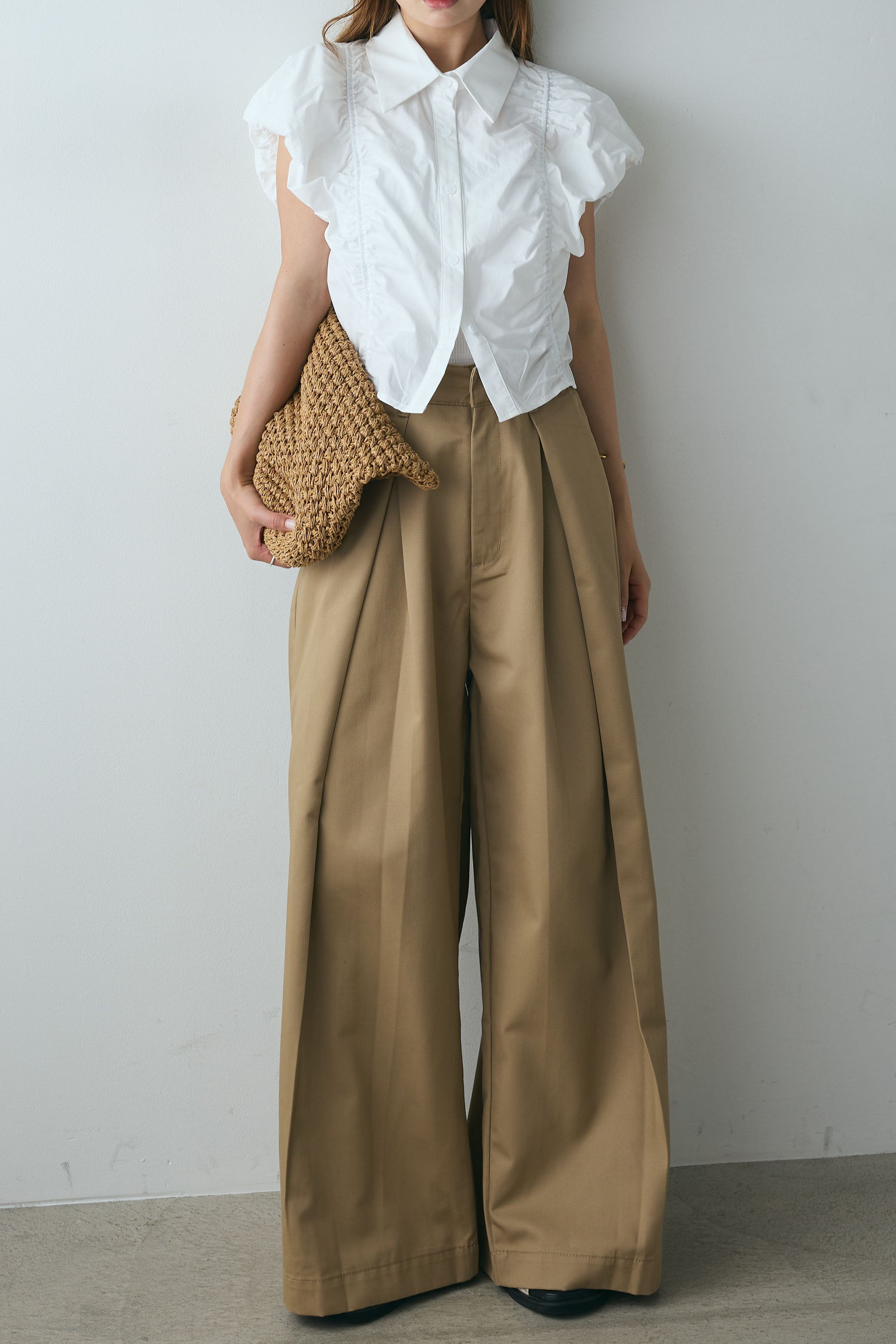 ETRO シルクワイドレッグパンツ ETRO シルクワイドレッグパンツ