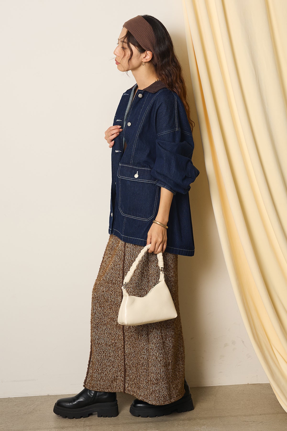 即納】衿コーデュロイカバーオールジャケット – ESICA