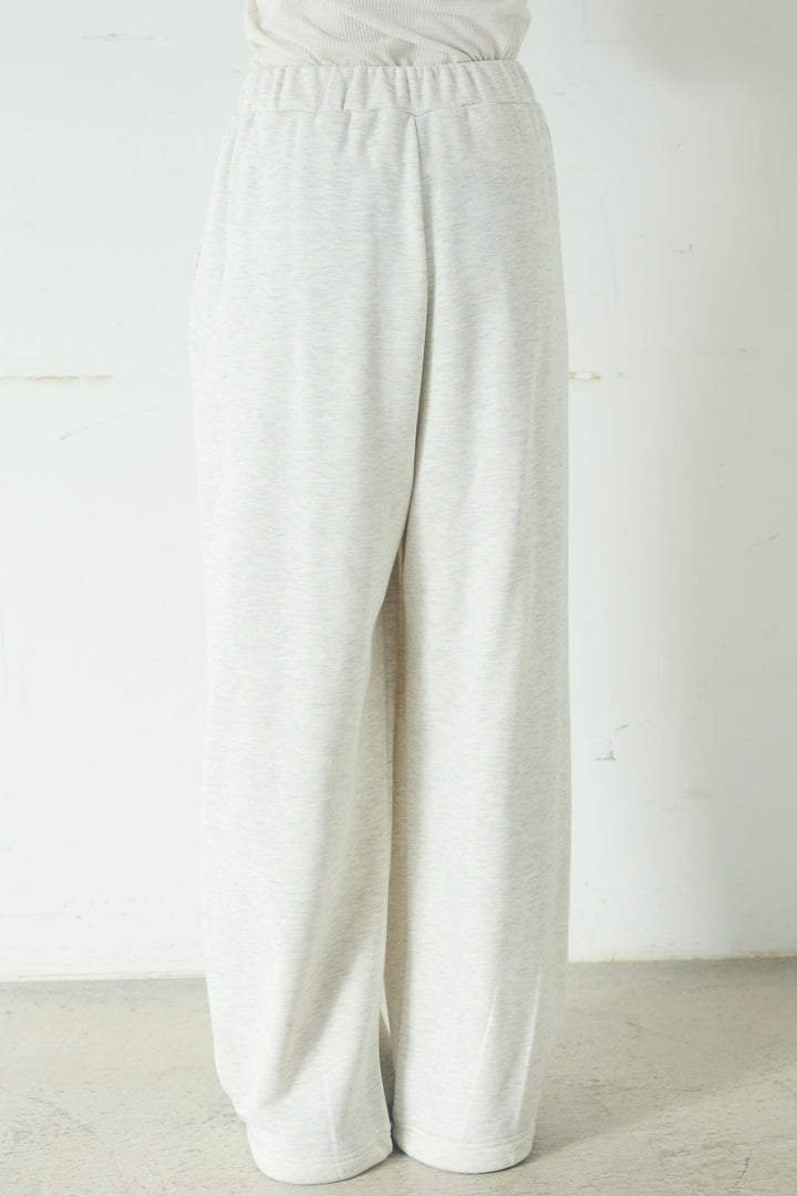 【即納】裏毛スウェット2タックパンツ